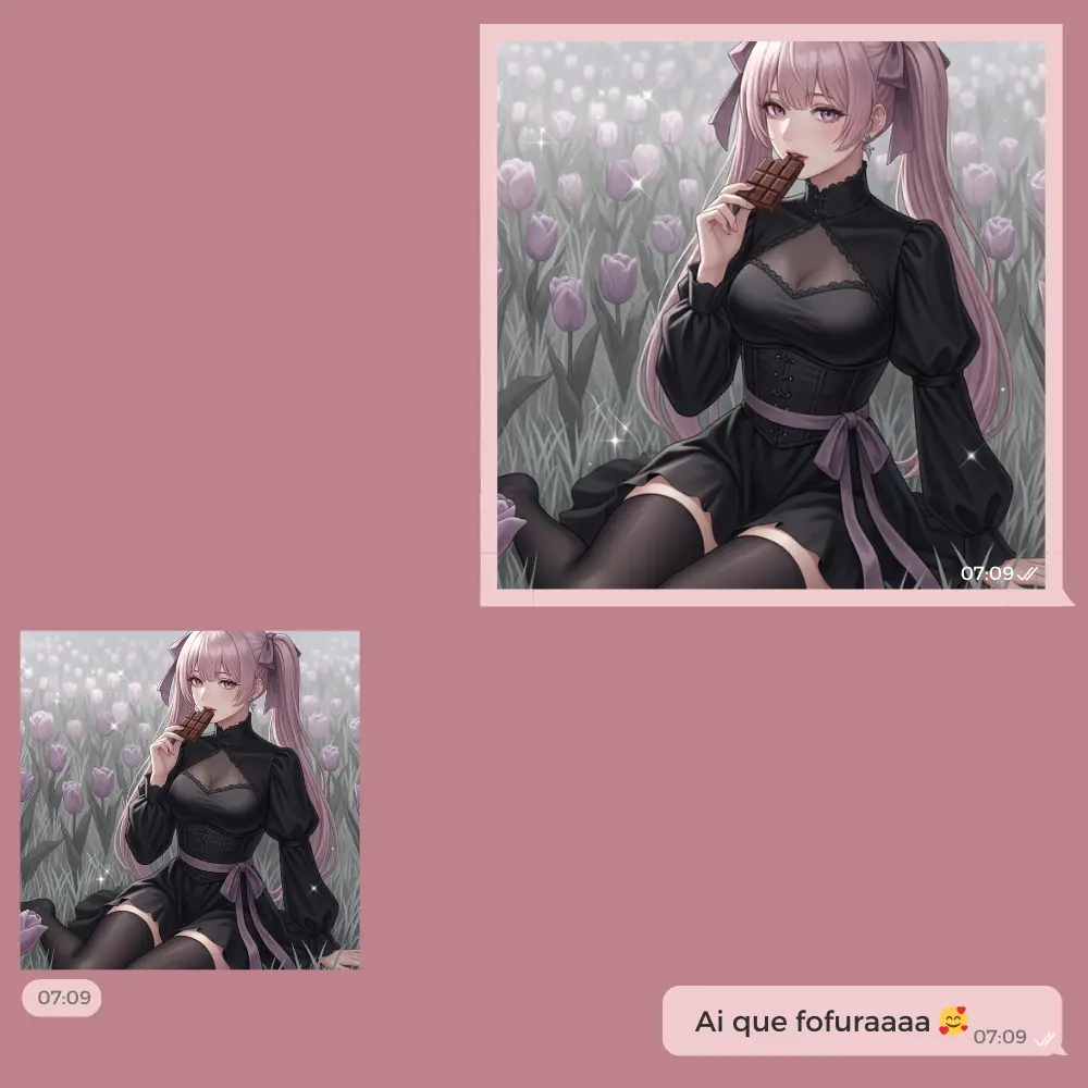 🖼️ Crie Figurinhas com a Senpai